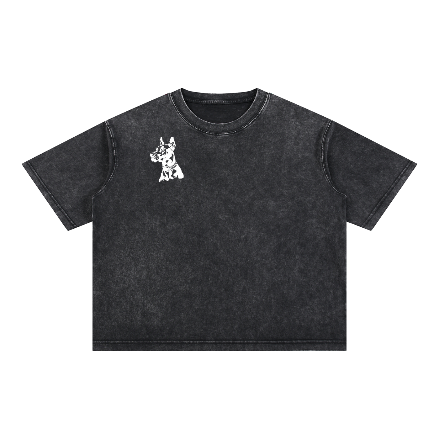 White on Black DE+Dog